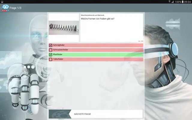 Mechatronik-Quiz android App screenshot 2